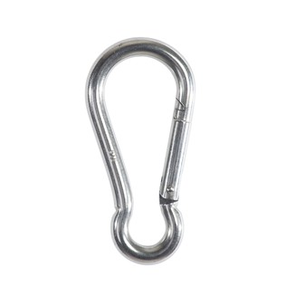 HOOK SPRING EYE STAINLESS 4MM 316